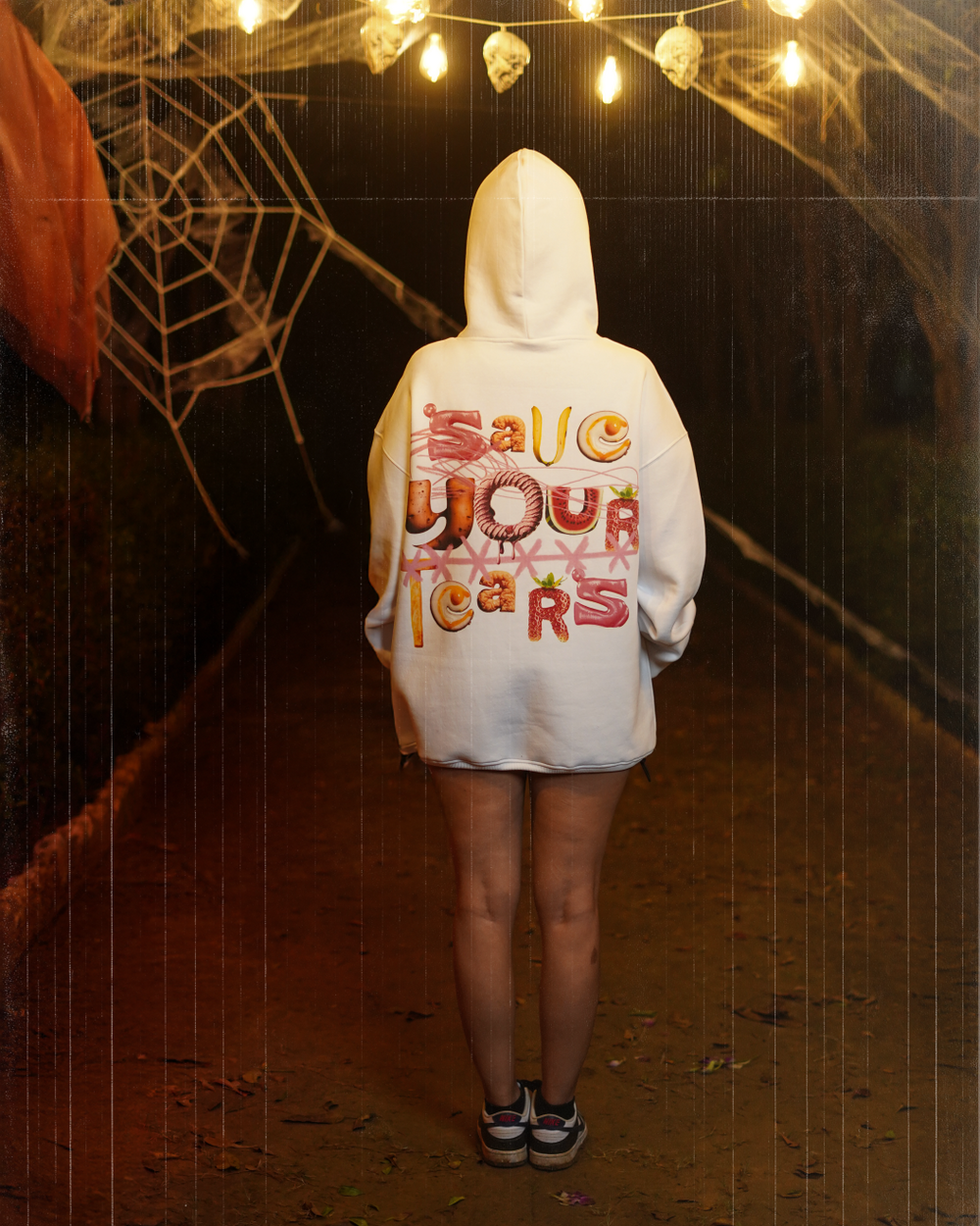 FLWD - Save Your Tears V1 Hoodie – Khaaki