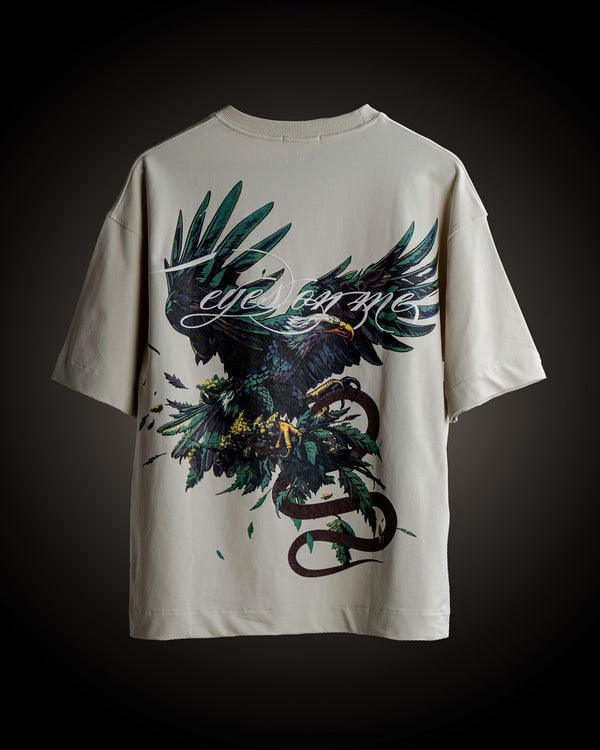 My Eyes - Light Grey Oversized T-shirt