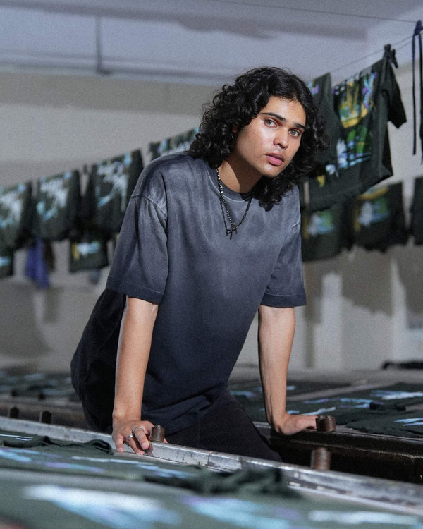 THE BARES - CARBON WASHED T-SHIRT